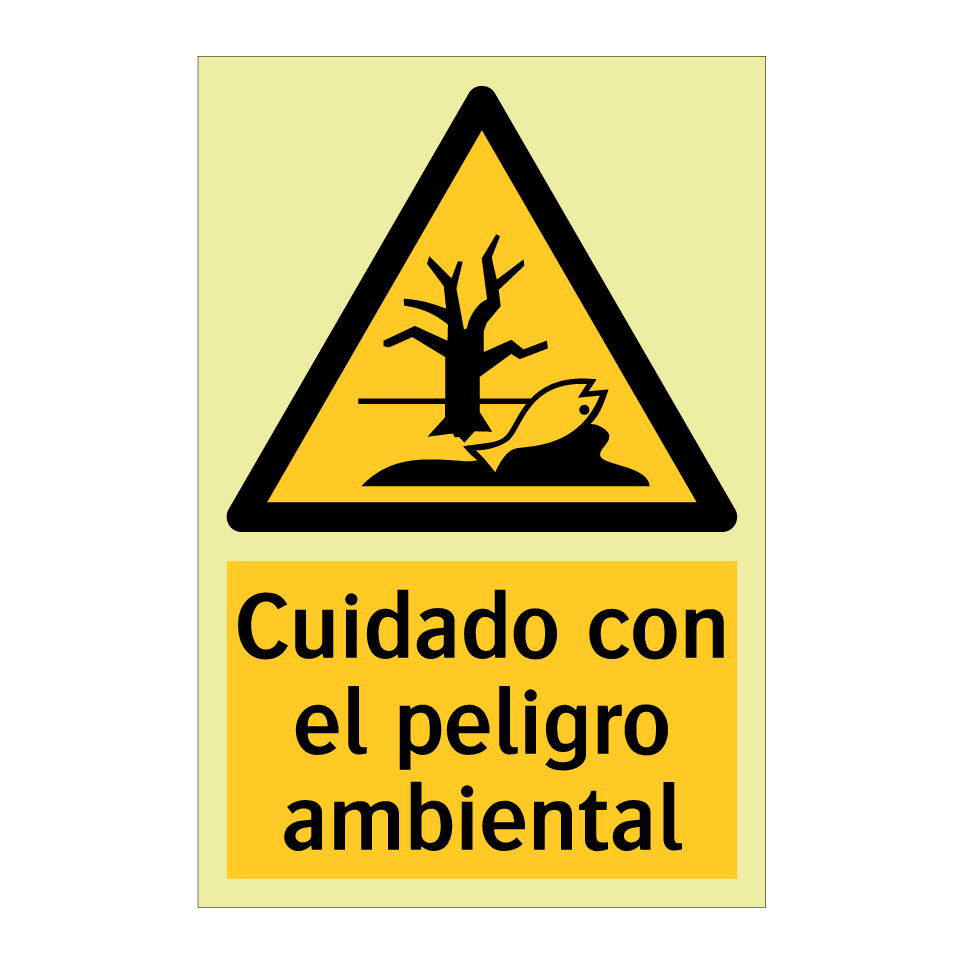 Cuidado con el peligro ambiental