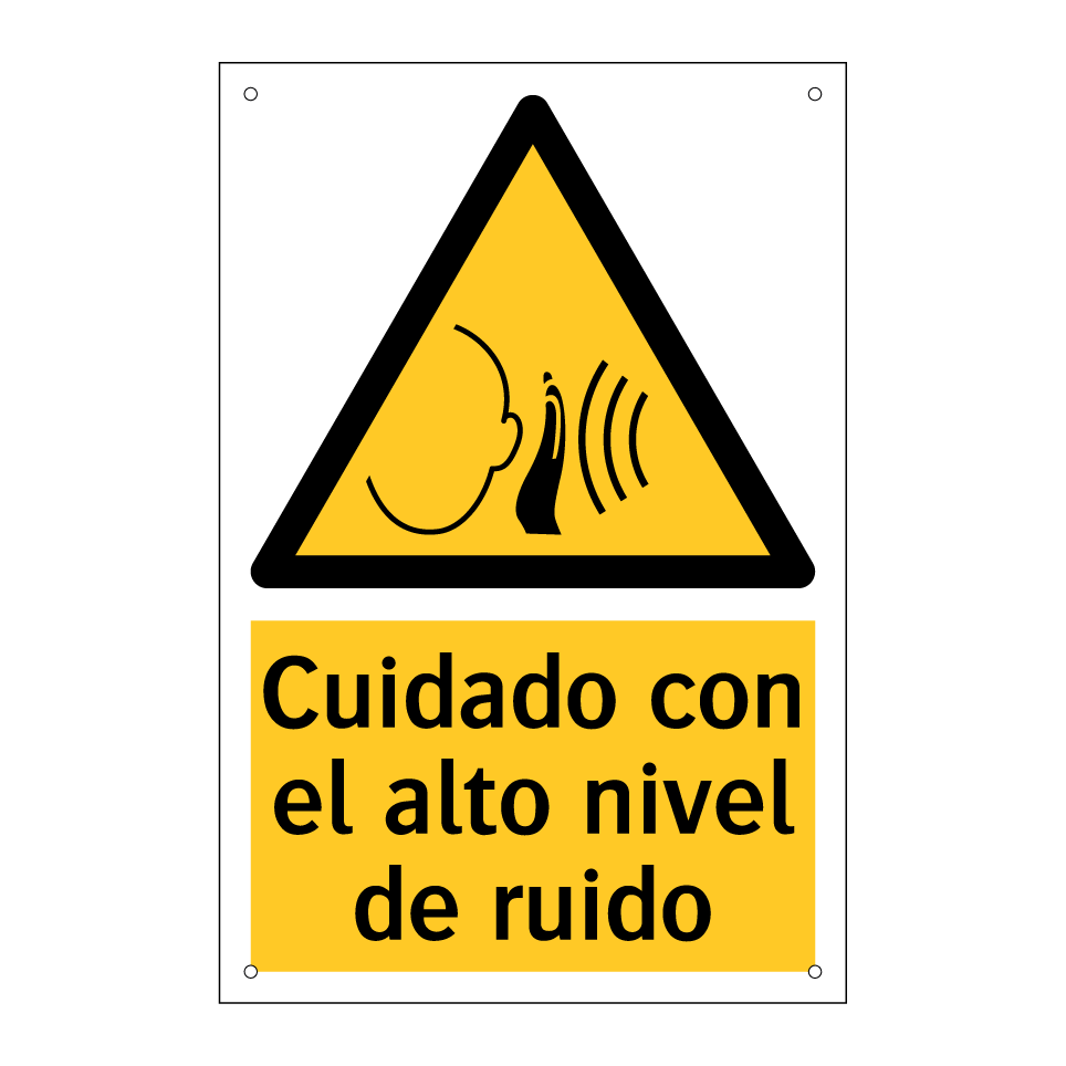 Cuidado con el alto nivel de ruido