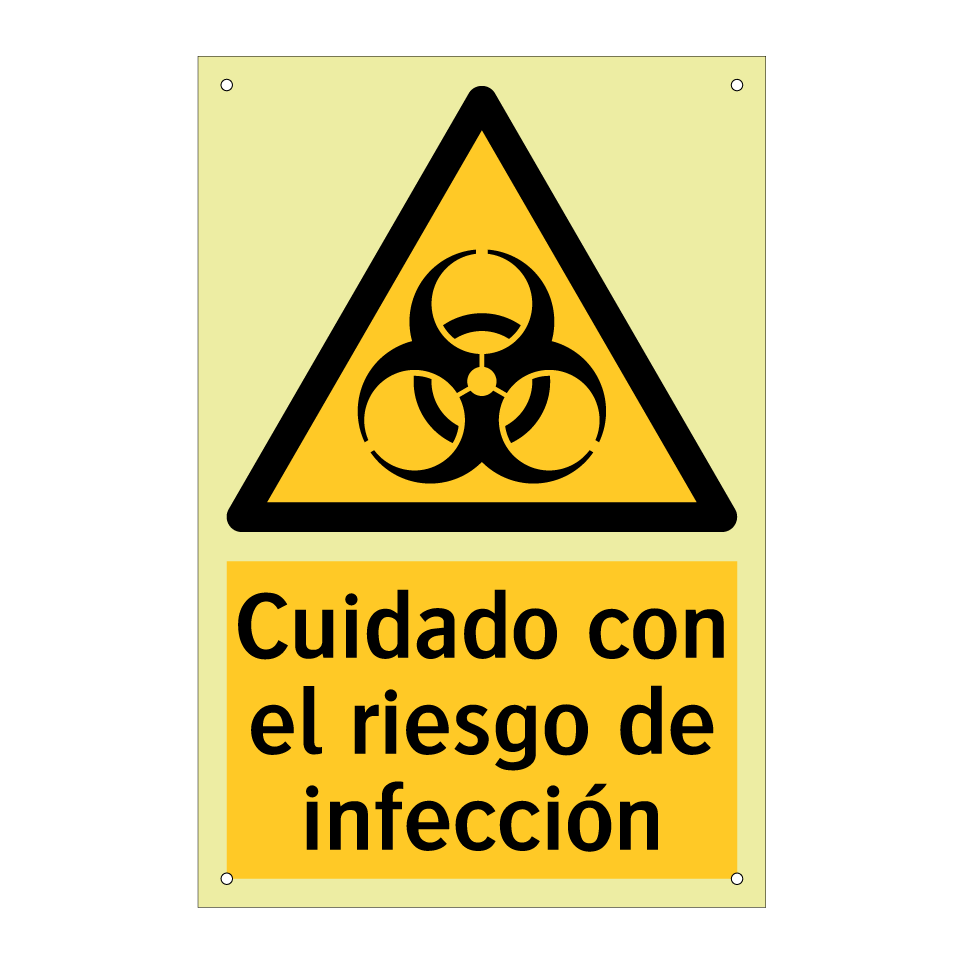 Cuidado con el riesgo de infección