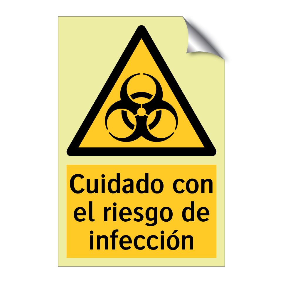 Cuidado con el riesgo de infección