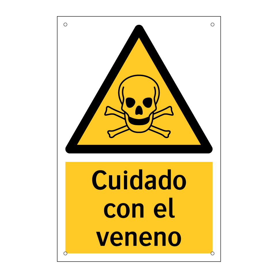 Cuidado con el veneno