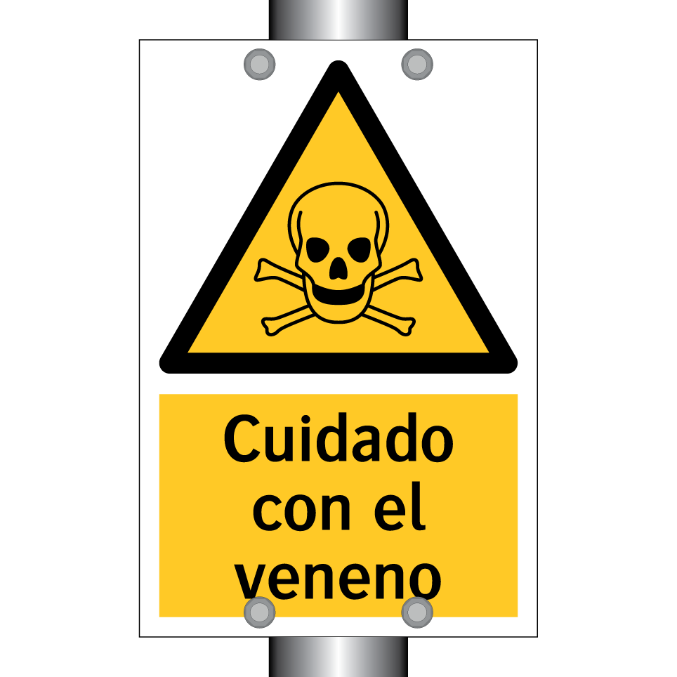 Cuidado con el veneno