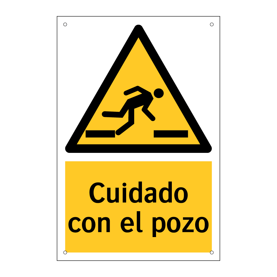 Cuidado con el pozo