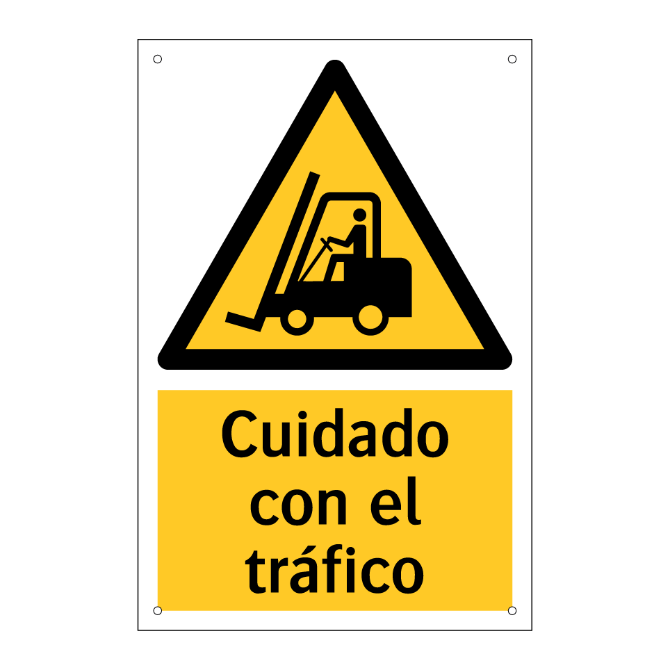 Cuidado con el tráfico