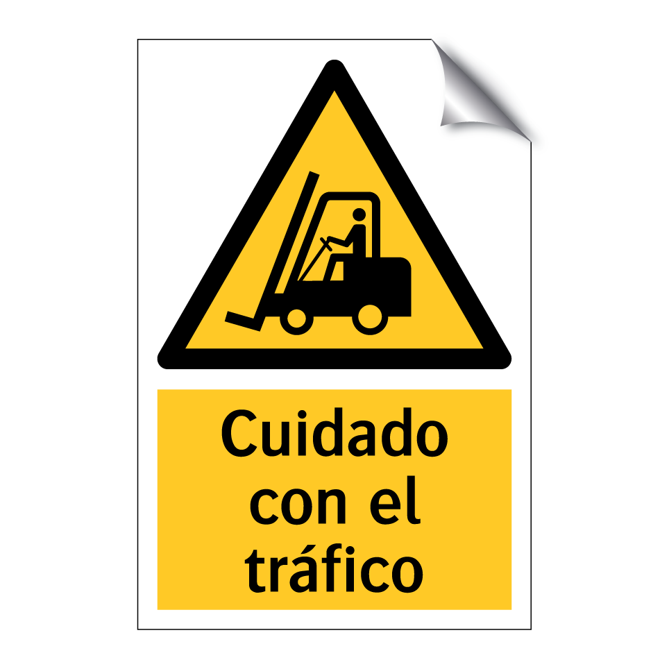 Cuidado con el tráfico