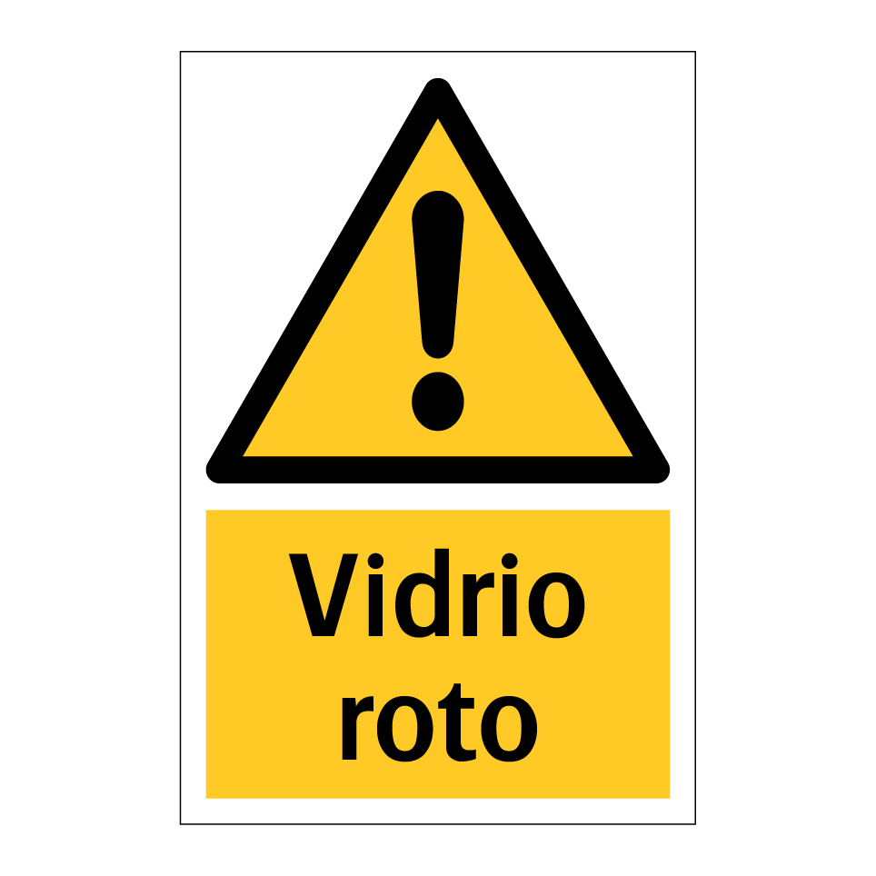 Vidrio roto