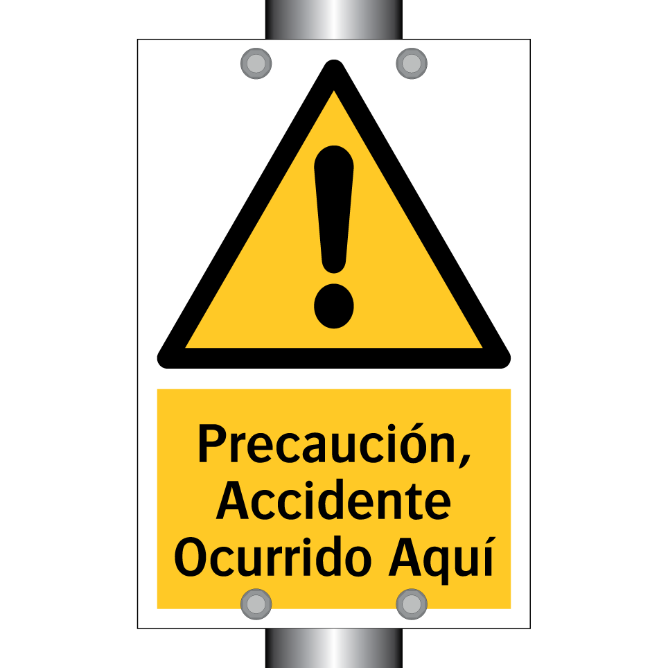 Precaución, Accidente Ocurrido Aquí