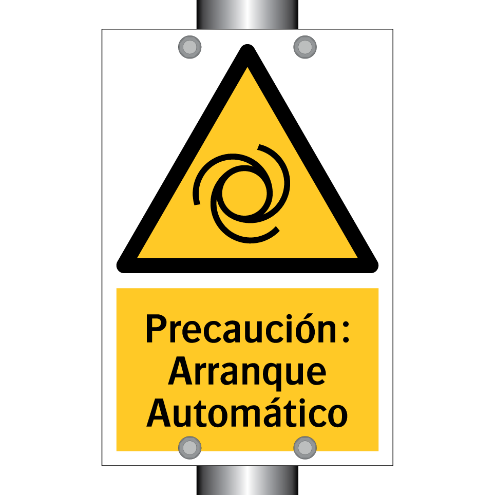 Precaución: Arranque Automático