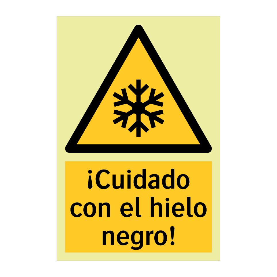 ¡Cuidado con el hielo negro!