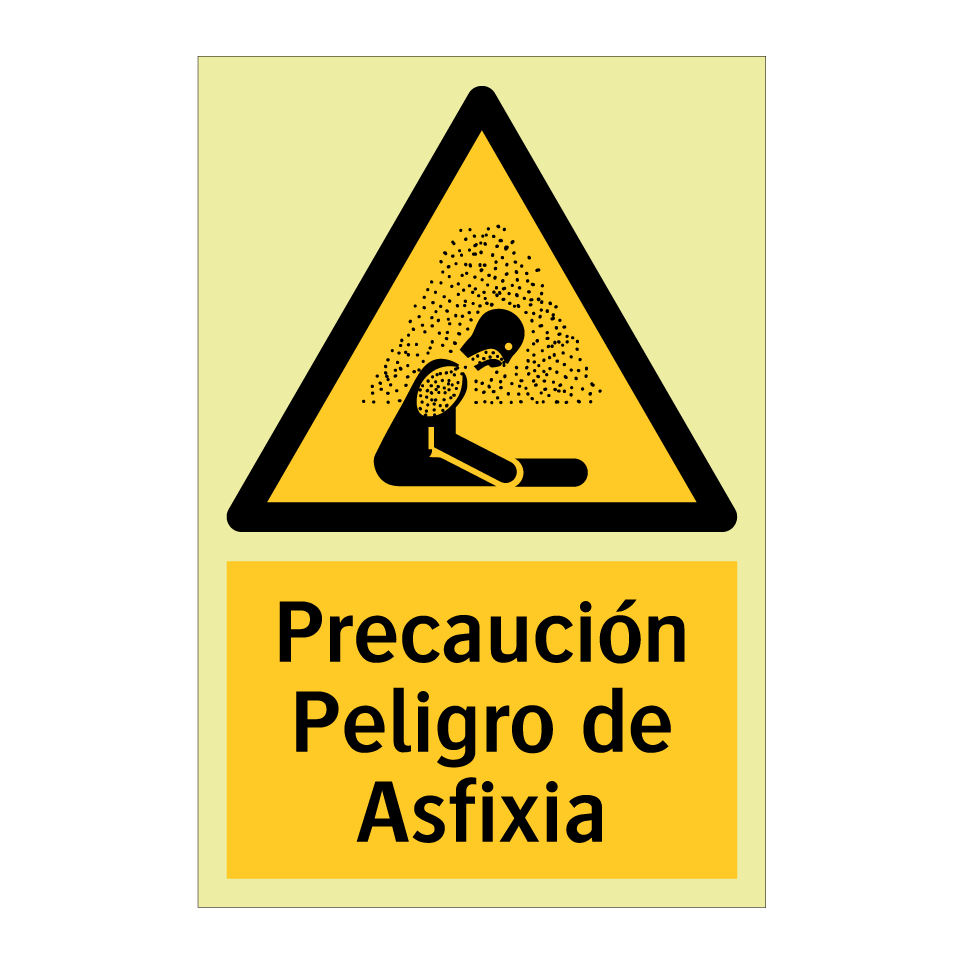 Precaución Peligro de Asfixia