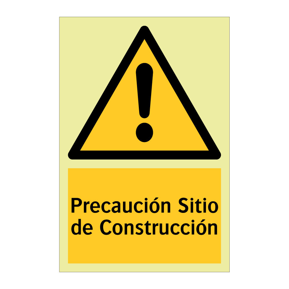 Precaución Sitio de Construcción