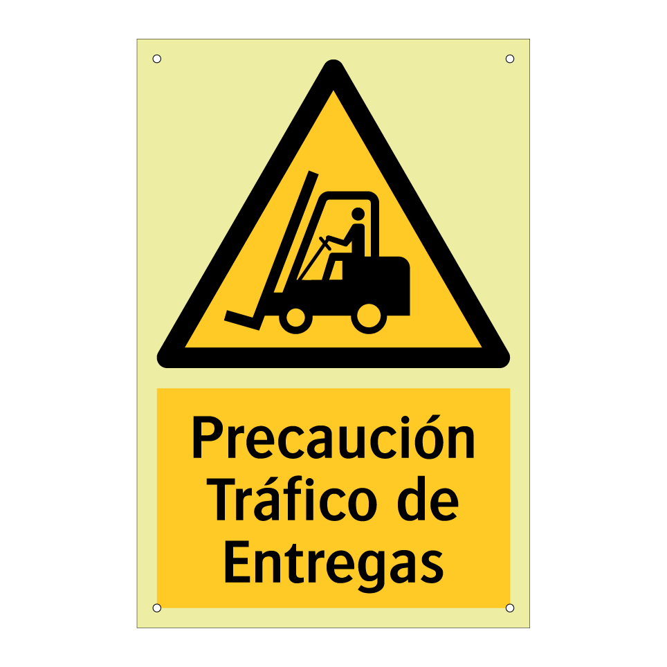 Precaución Tráfico de Entregas