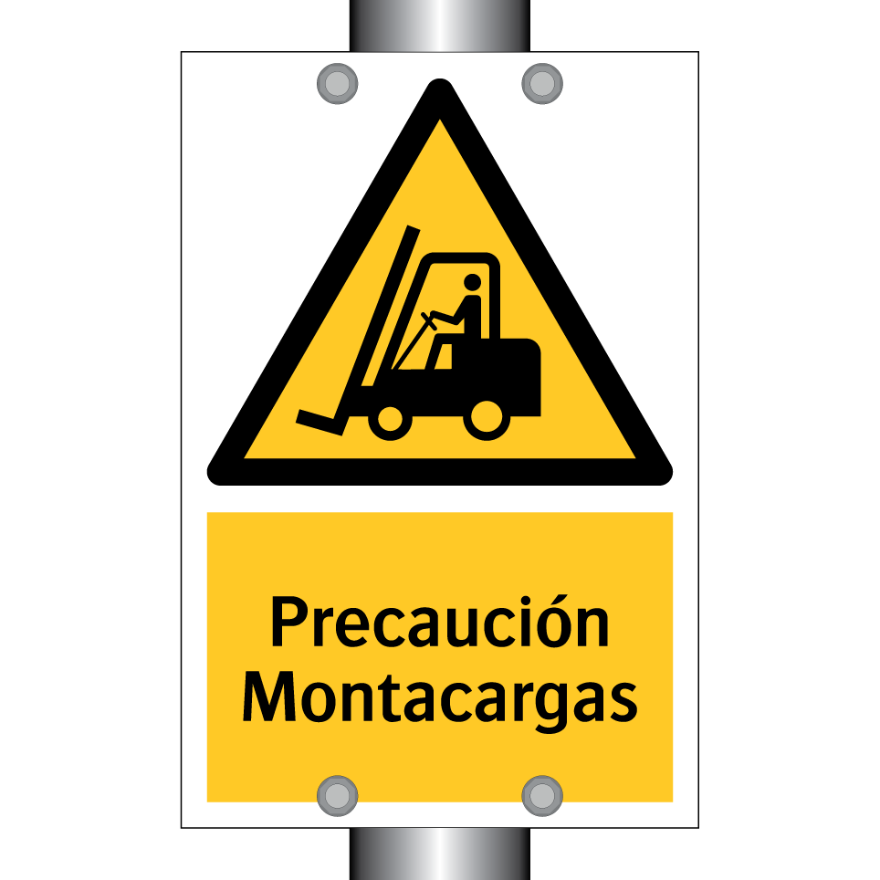 Precaución Montacargas
