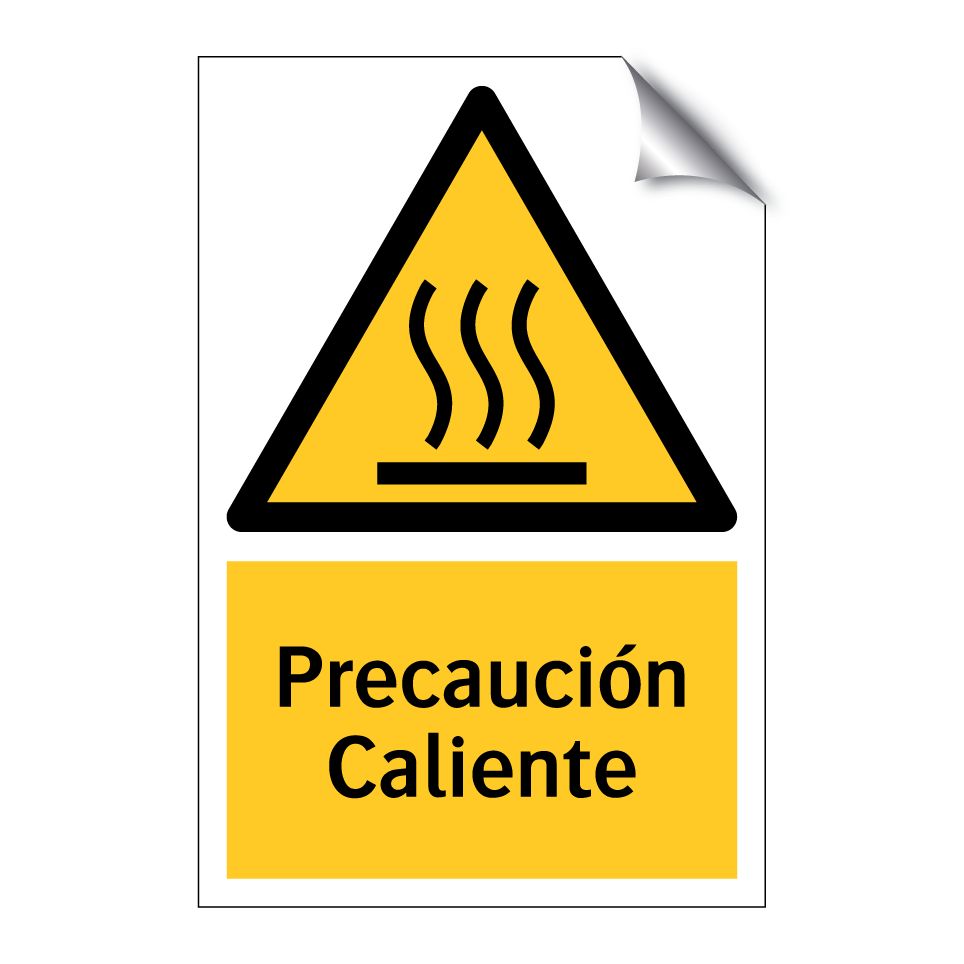 Precaución Caliente
