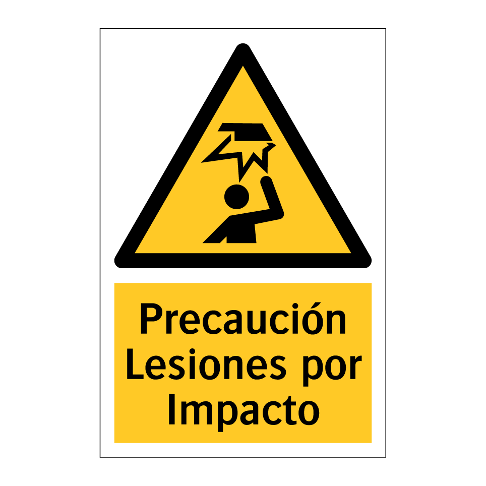 Precaución Lesiones por Impacto