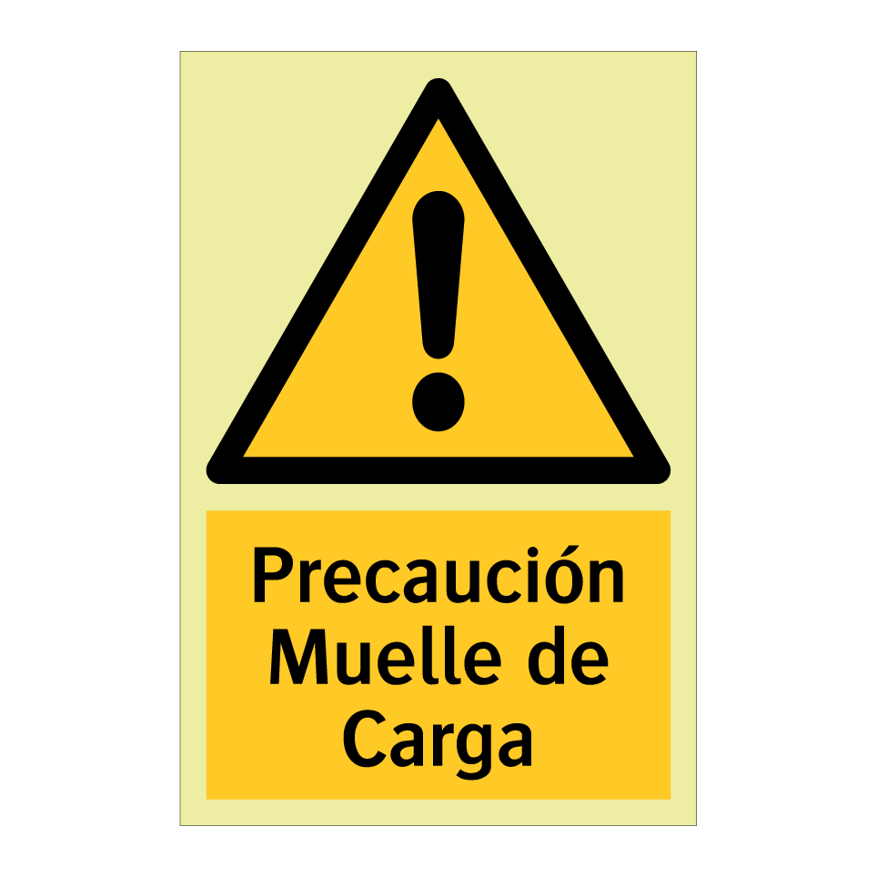 Precaución Muelle de Carga