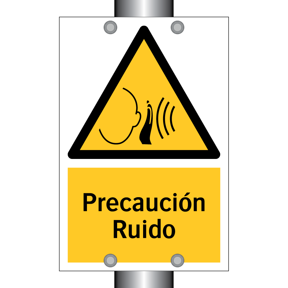 Precaución Ruido