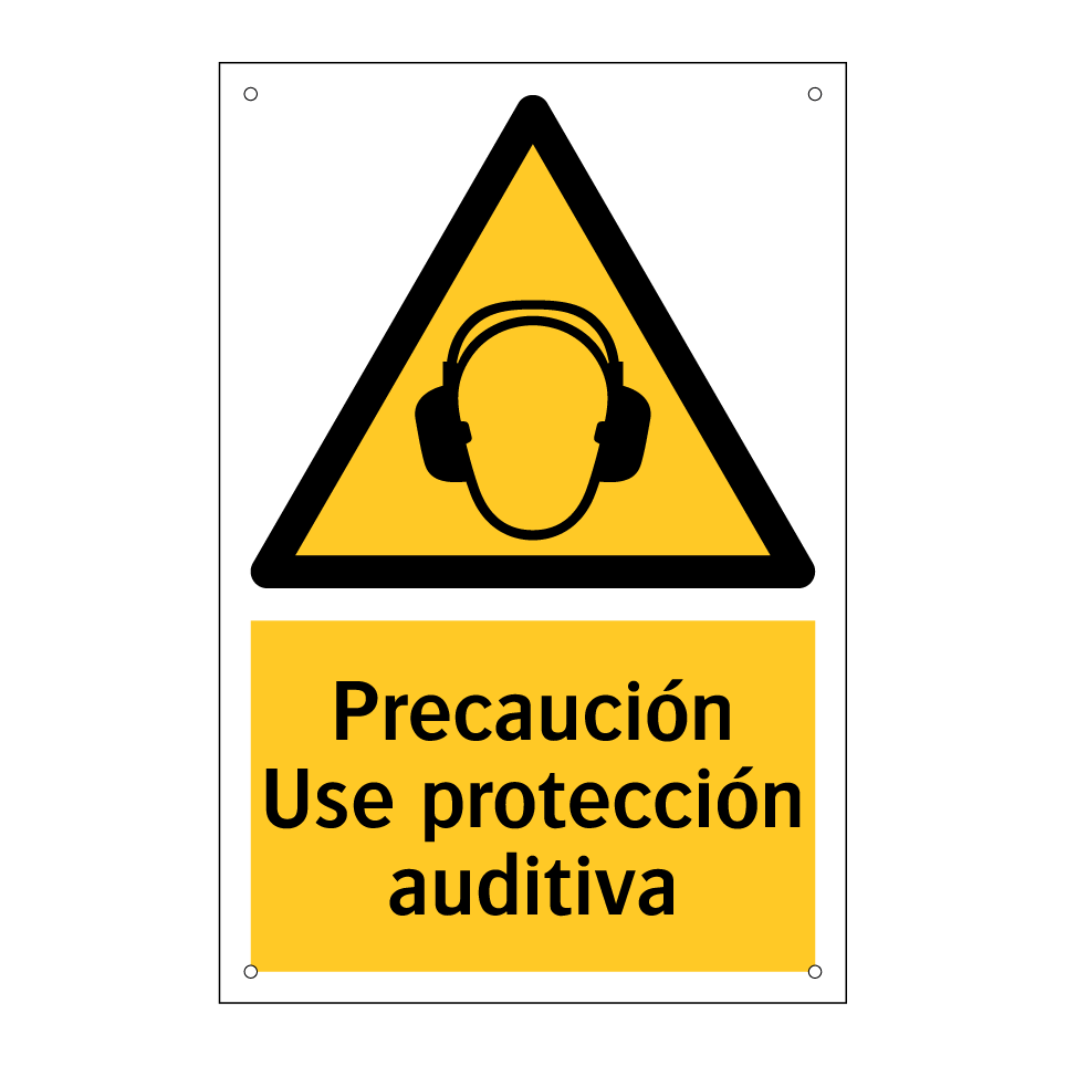 Precaución Use protección auditiva