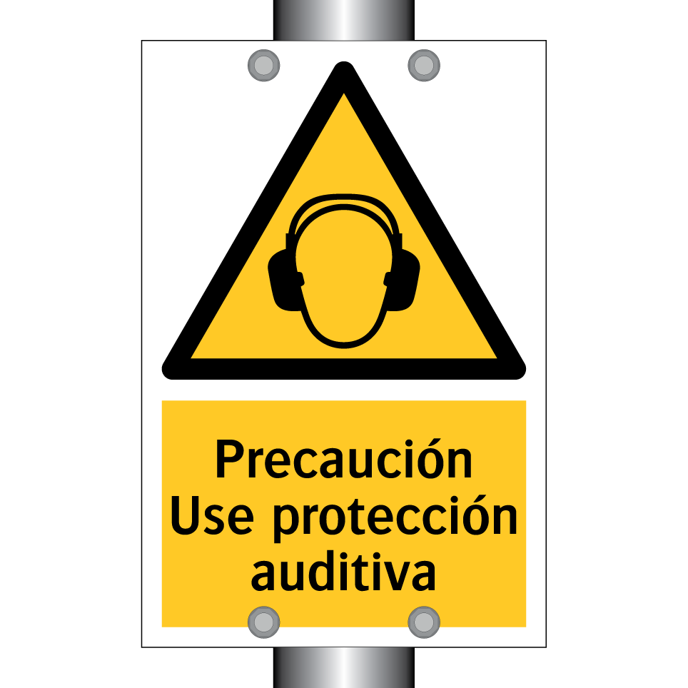 Precaución Use protección auditiva
