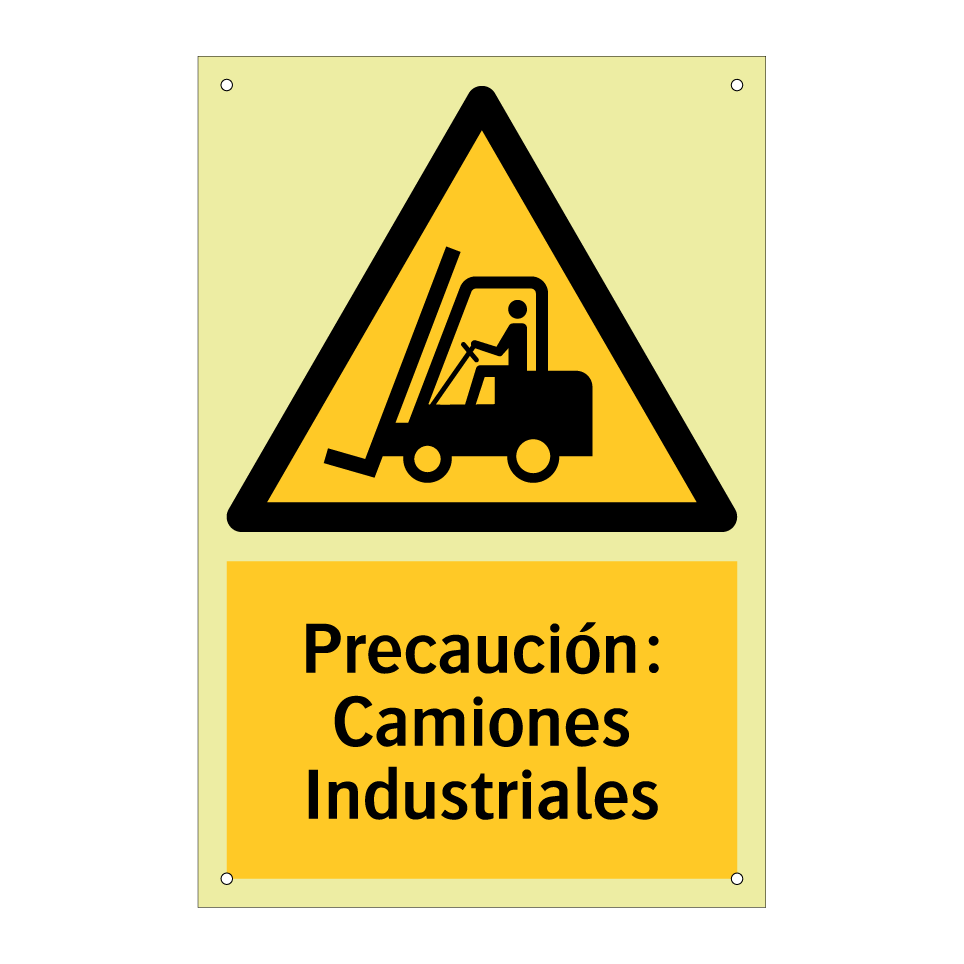 Precaución: Camiones Industriales
