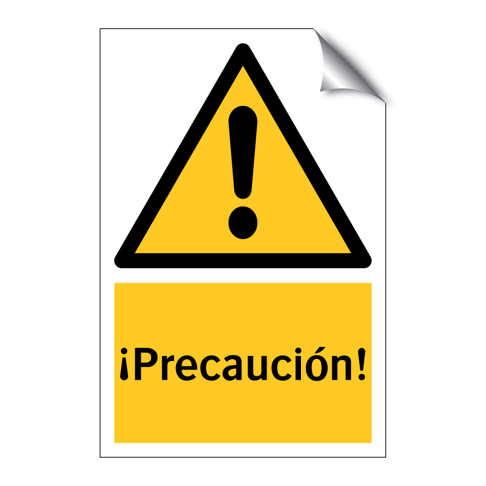 ¡Precaución!
