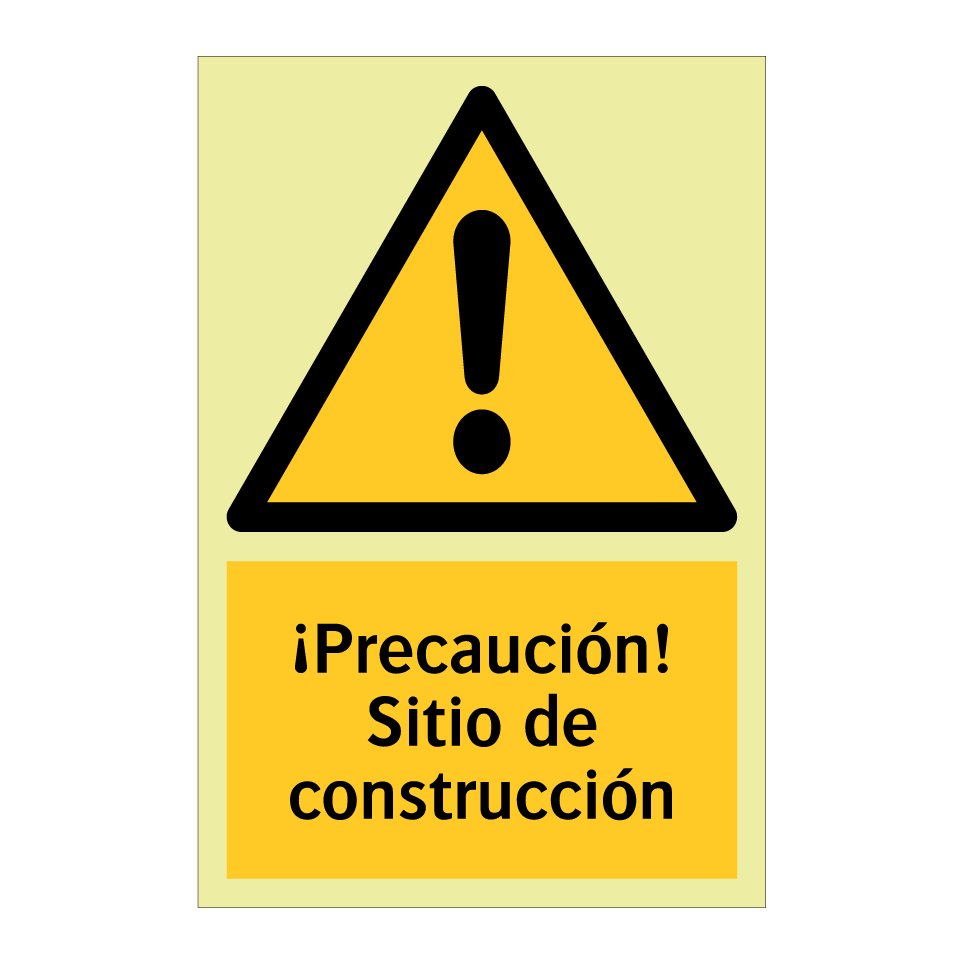 ¡Precaución! Sitio de construcción