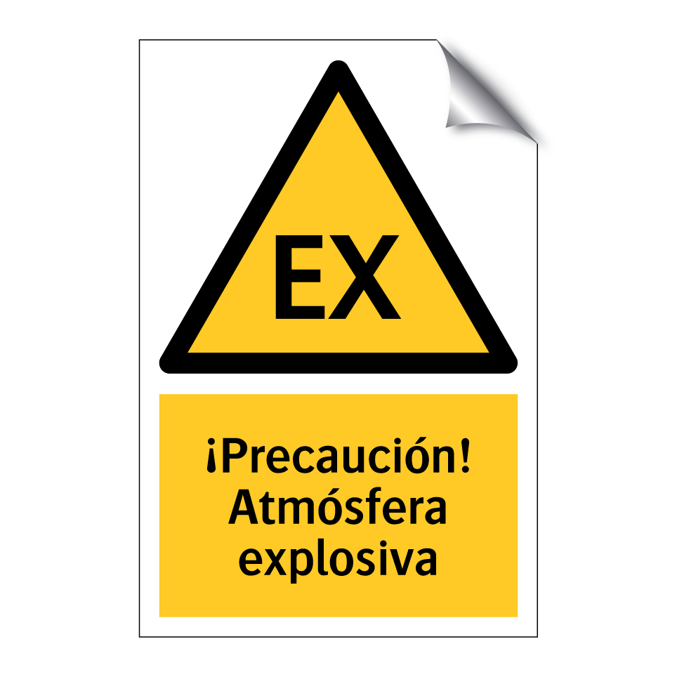 ¡Precaución! Atmósfera explosiva