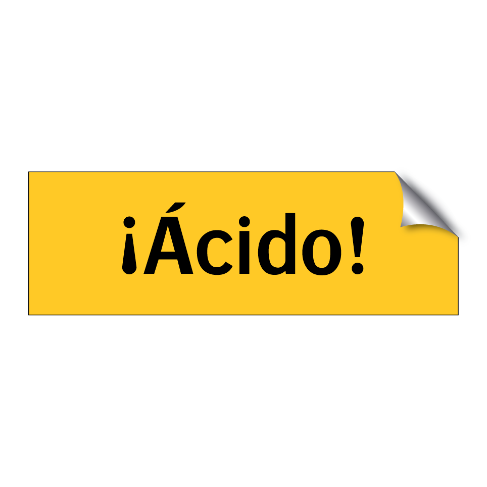 ¡Ácido!