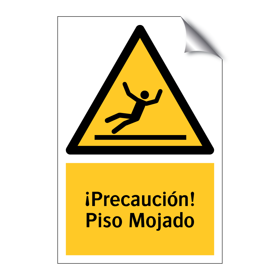 ¡Precaución! Piso Mojado