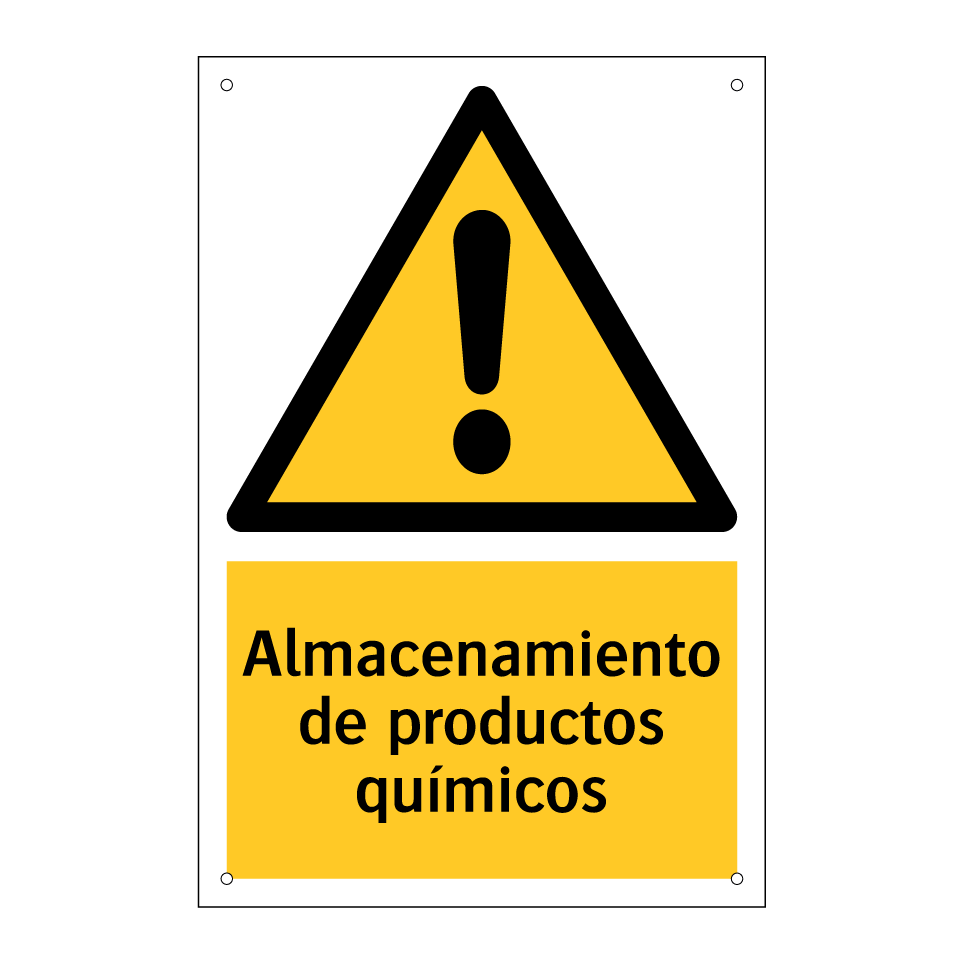 Almacenamiento de productos químicos