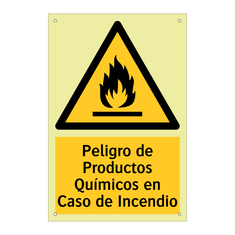 Peligro de Productos Químicos en Caso de Incendio