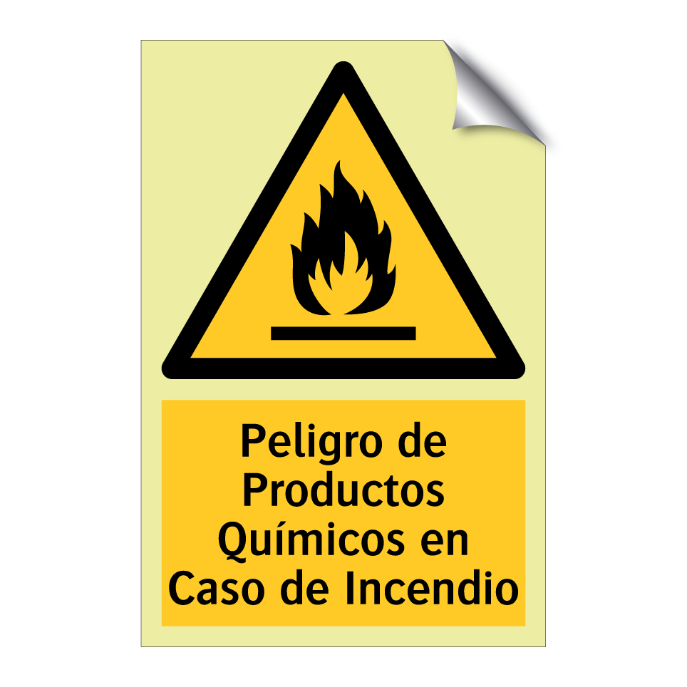 Peligro de Productos Químicos en Caso de Incendio