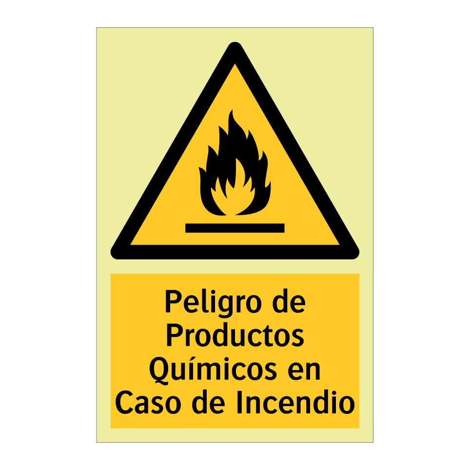 Peligro de Productos Químicos en Caso de Incendio
