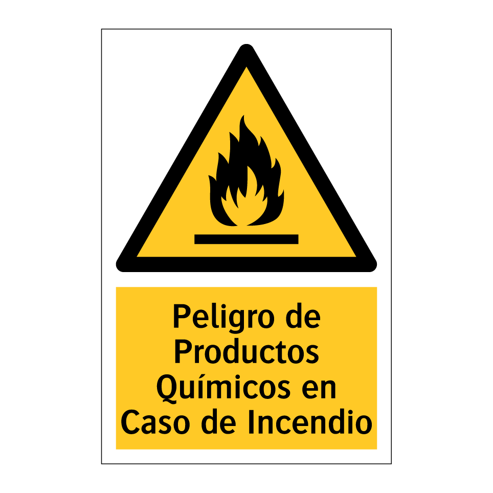 Peligro de Productos Químicos en Caso de Incendio