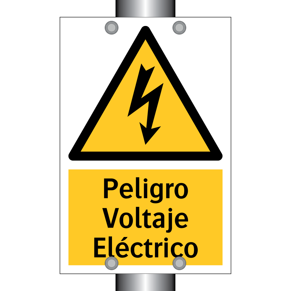 Peligro Voltaje Eléctrico