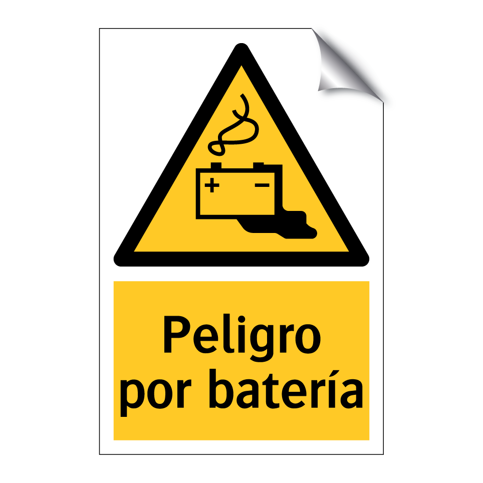 Peligro por batería