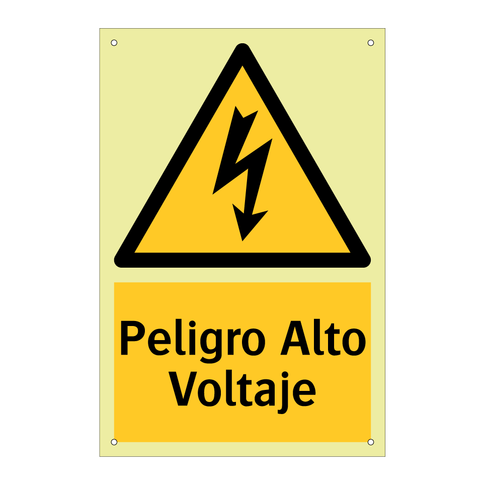 Peligro Alto Voltaje