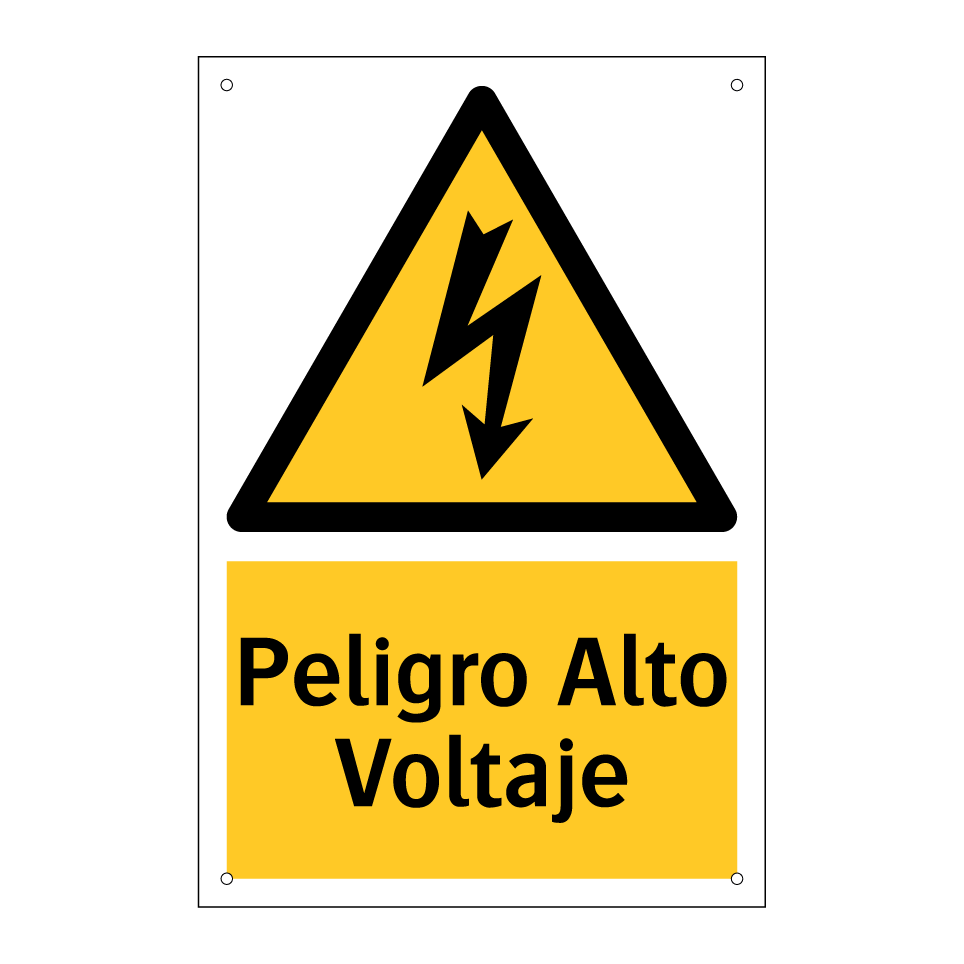 Peligro Alto Voltaje