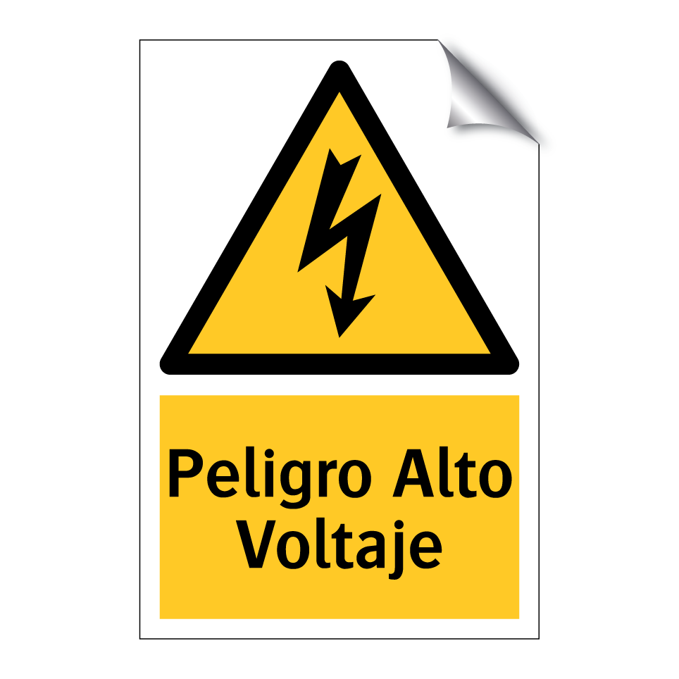 Peligro Alto Voltaje
