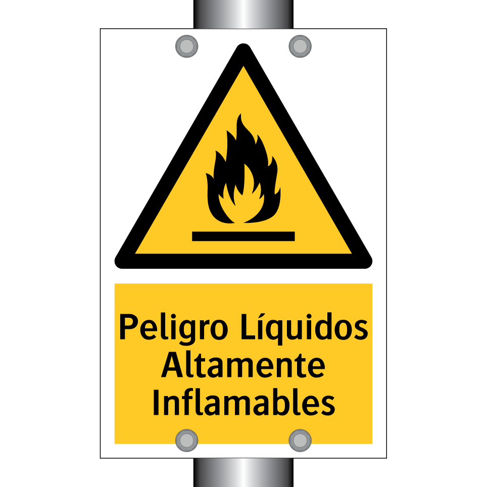 Peligro Líquidos Altamente Inflamables