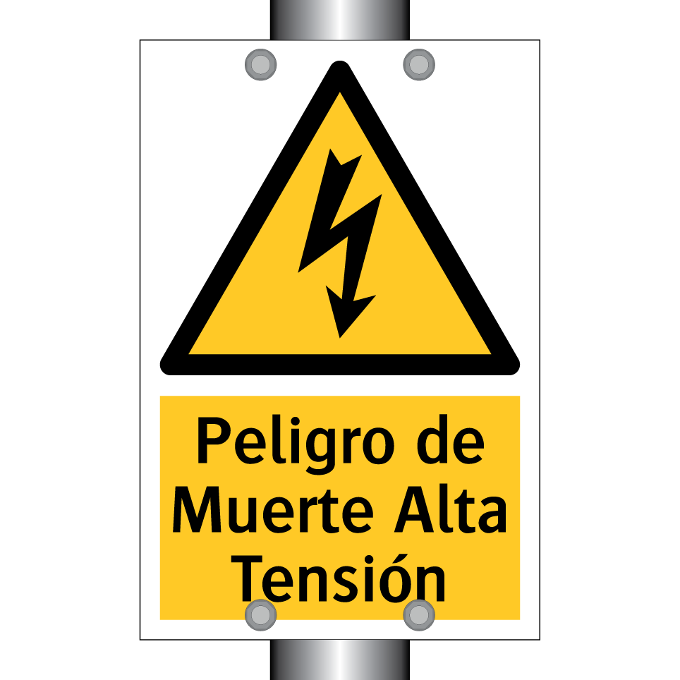 Peligro de Muerte Alta Tensión