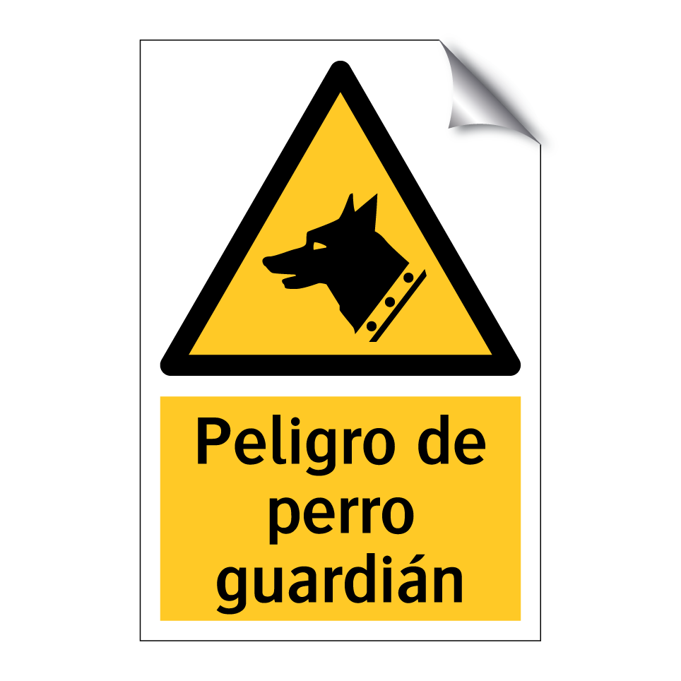 Peligro de perro guardián