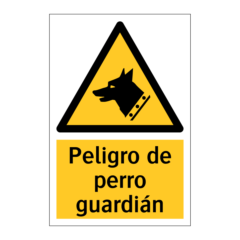 Peligro de perro guardián