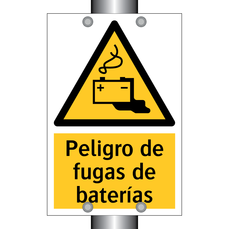 Peligro de fugas de baterías