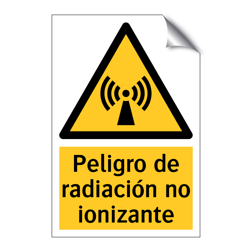 Peligro de radiación no ionizante