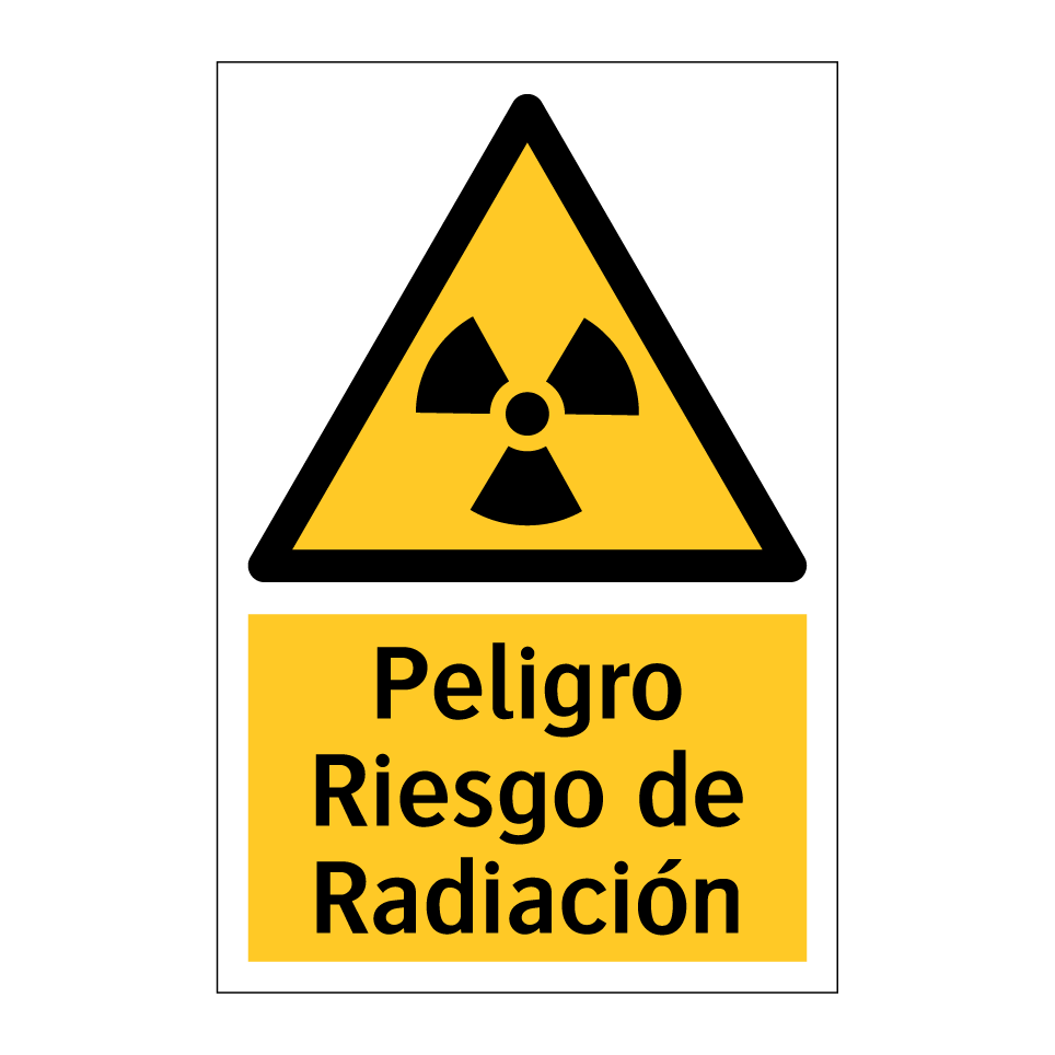 Peligro Riesgo de Radiación