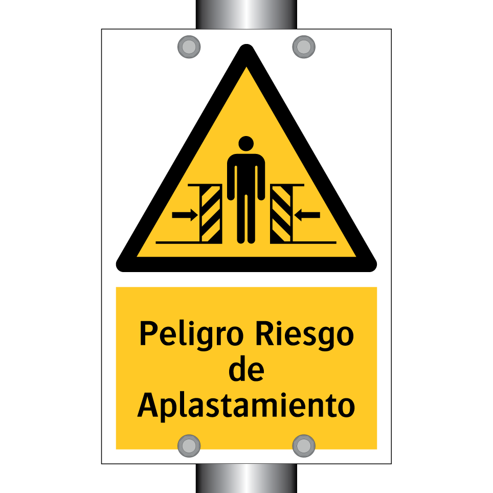 Peligro Riesgo de Aplastamiento