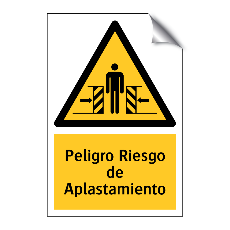 Peligro Riesgo de Aplastamiento