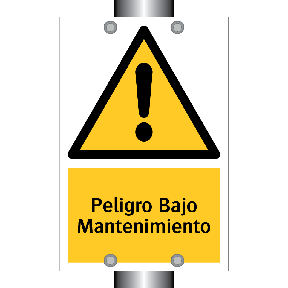 Peligro Bajo Mantenimiento
