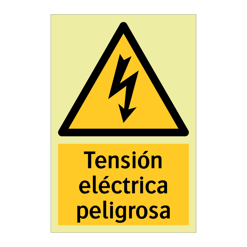 Tensión eléctrica peligrosa